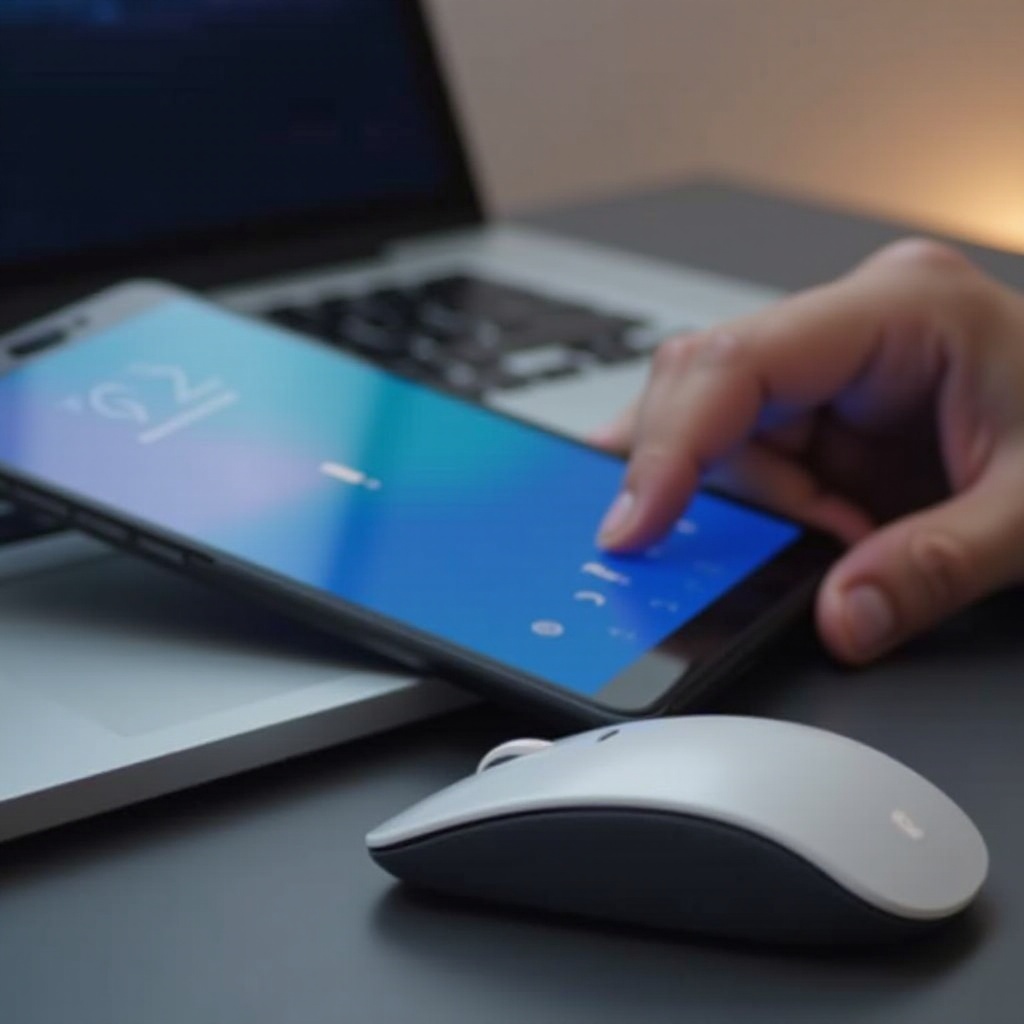 controlar o mouse no telefone Android
