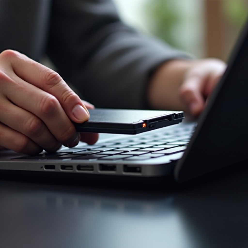 كيفية تركيب SSD في الحاسوب المحمول