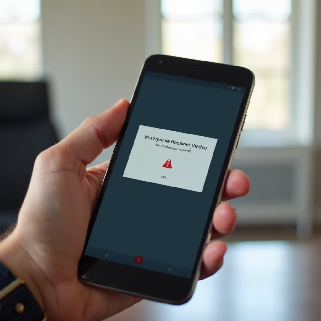 Az ön kapcsolata nem privát Androidon – Mit jelent, és hogyan oldd meg biztonságosan?