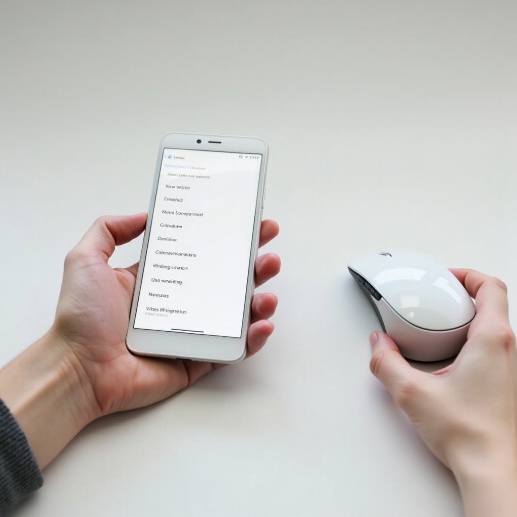 Como Controlar um Mouse no Seu Telefone Android: Um Guia Passo a Passo