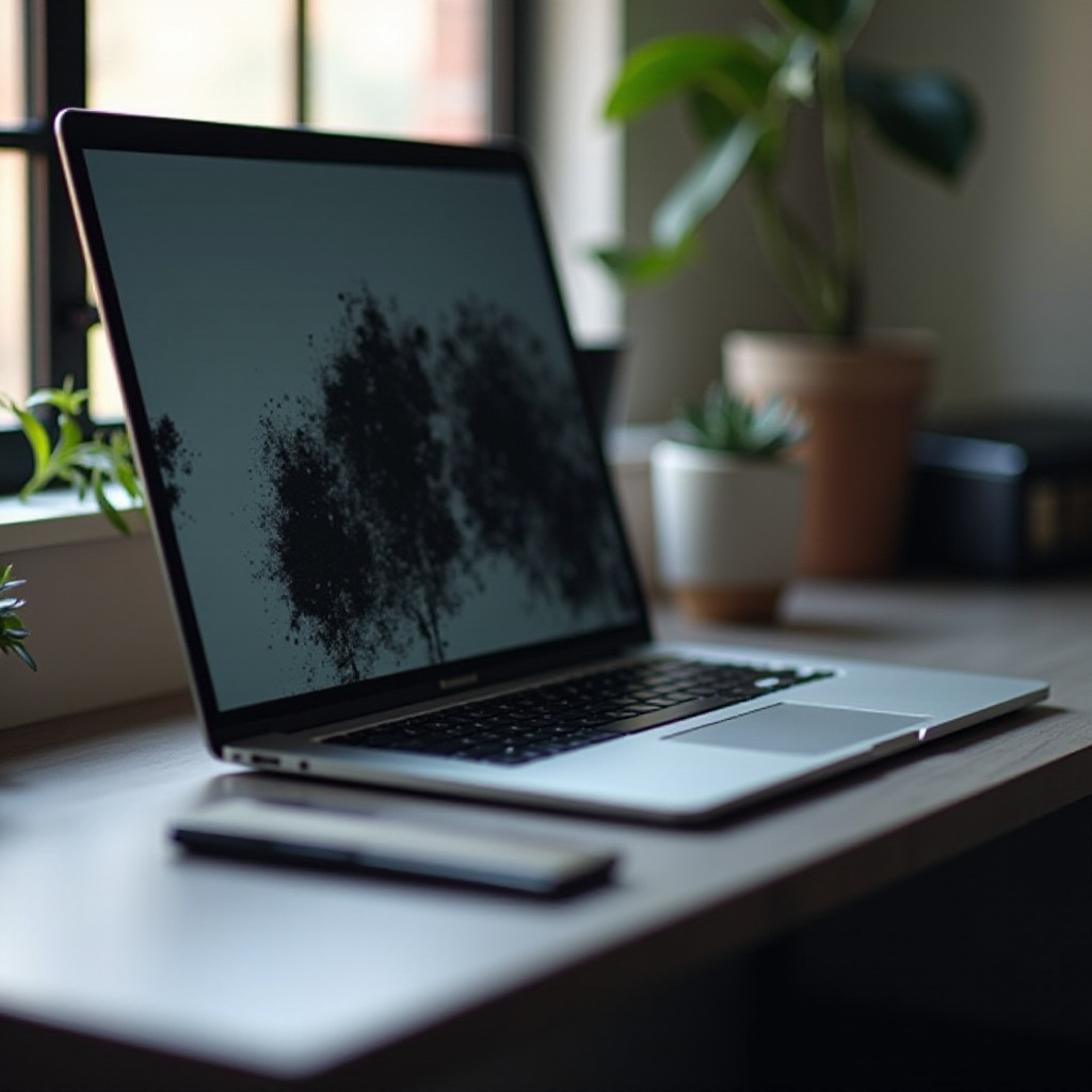 điểm đen trên màn hình MacBook