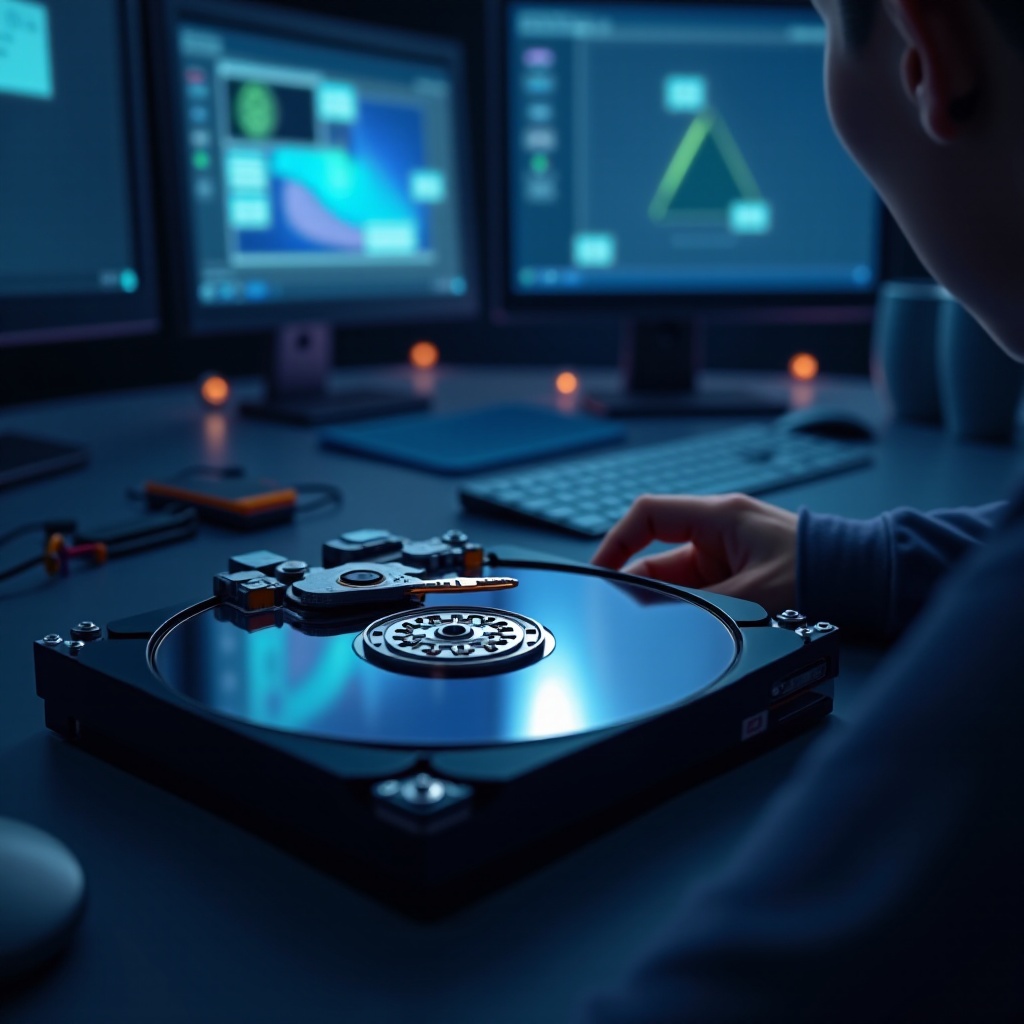 كيفية استعادة البيانات من قرص صلب فاشل في عام 2024
