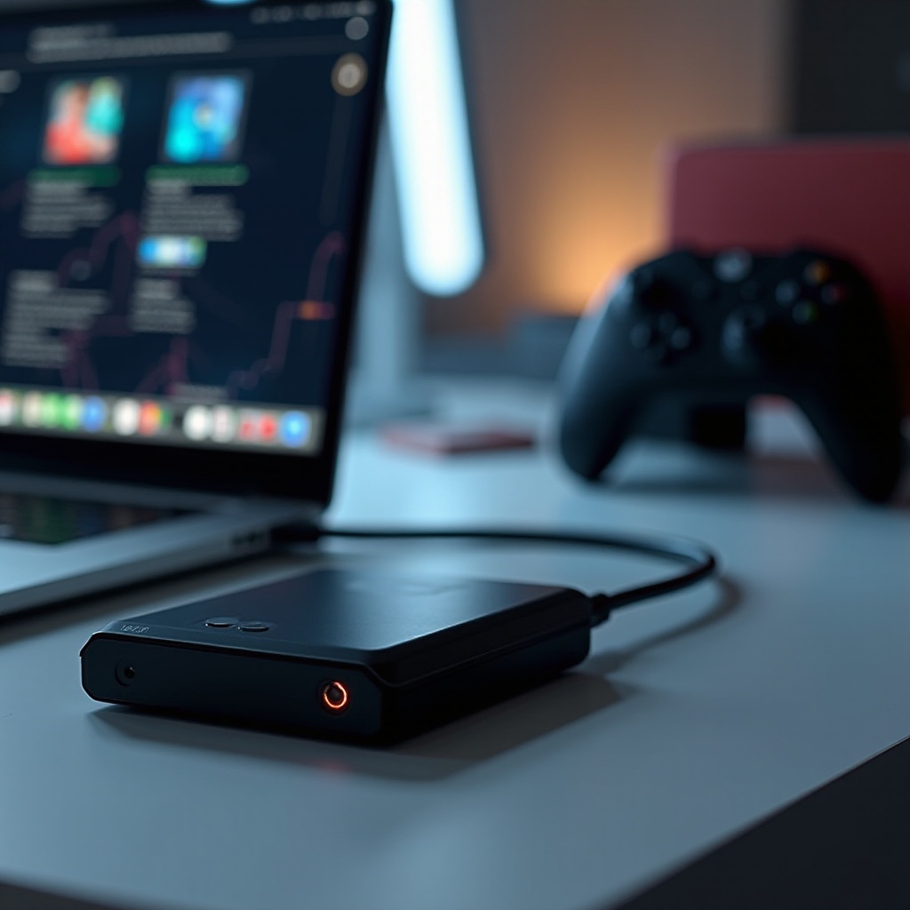 هل الألعاب أبطأ على القرص الصلب الخارجي؟