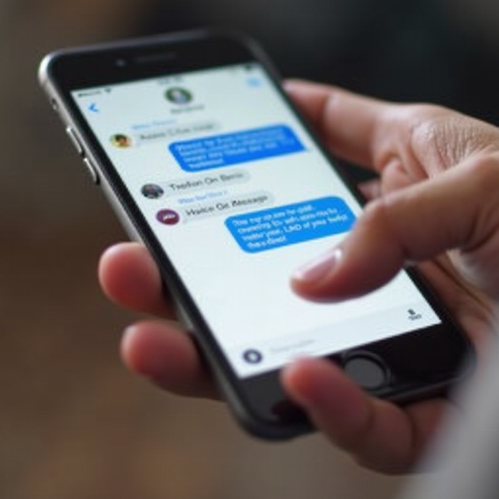 Cách Lên Đầu Tin Nhắn trên iPhone