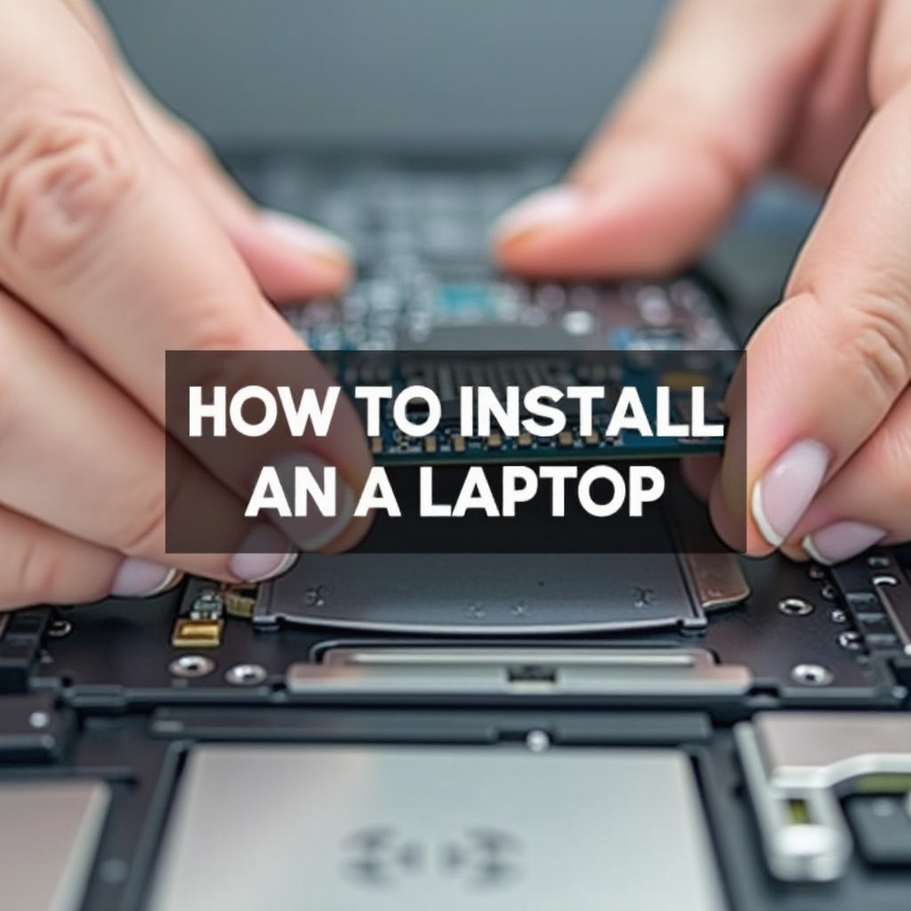 cách lắp đặt SSD vào laptop