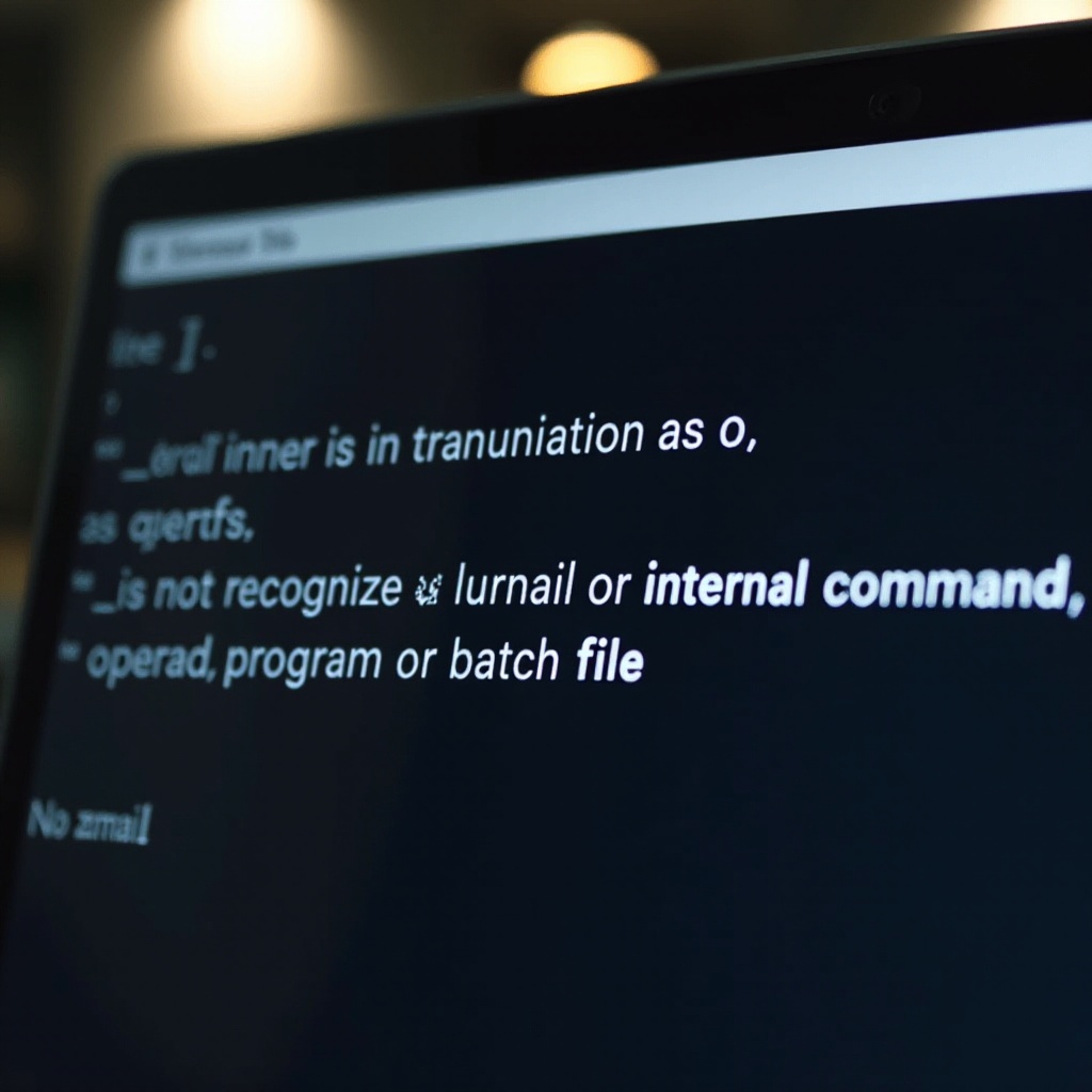 Cara Mengatasi Kesalahan ‘Is Not Recognized as an Internal Command’ di Windows