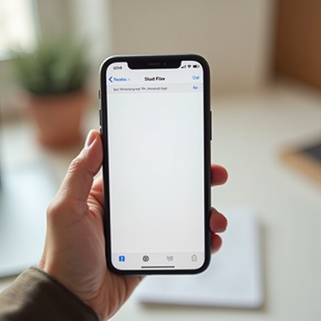 Como criar um arquivo de texto no iPhone (iOS 18 e versões posteriores)